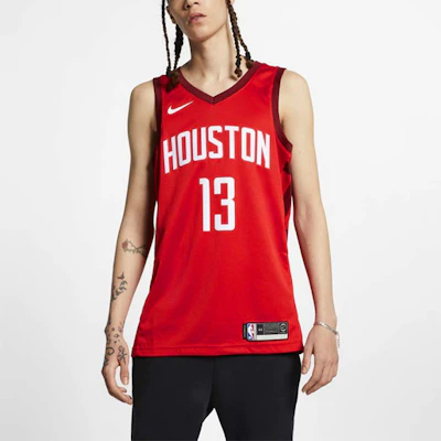 Nike 精英版 NBA 球衣 火箭隊 James Harden 13 紅色 BQ1161-658 Shop Nike 精英版 NBA 球衣 火箭隊 James Harden 13 紅色 BQ1161-658