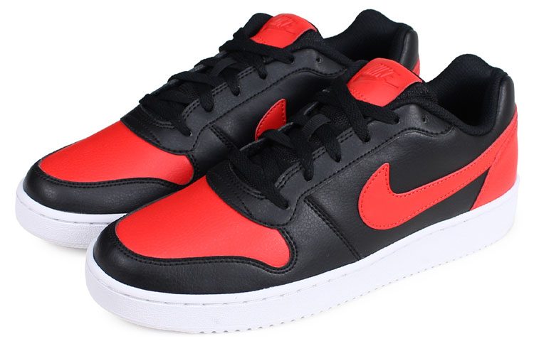 Lookbook Nike Ebernon Low Sneakers Merah/Hitam AQ1776-003