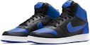 Lookbook Nike Ebernon Mid 'Hitam Game Royal' AQ1773-001