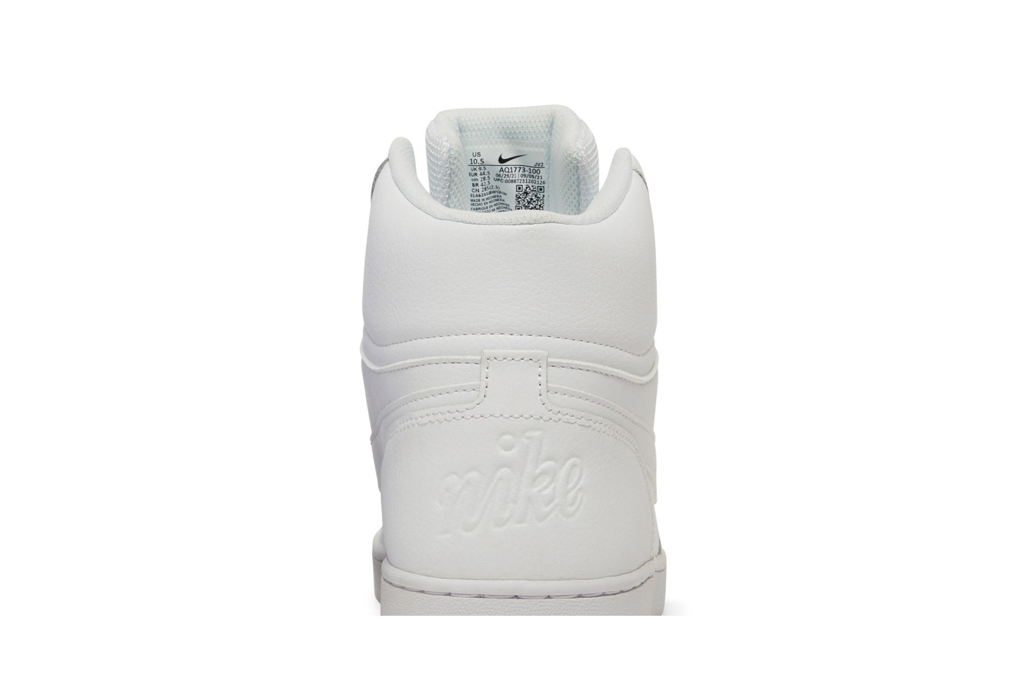 Cheap ナイキ エバノン MID トリプルホワイト AQ1773-100