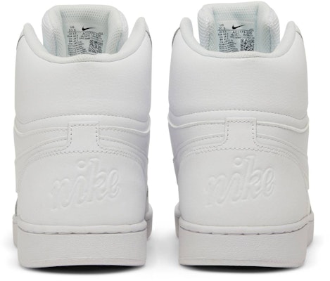 Nike Ebernon Mid 'Triple White' AQ1773-100 Details for Nike Ebernon Mid 'Triple White' AQ1773-100