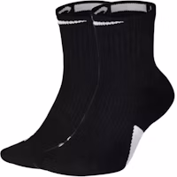 Nike Elite Mid-Crew Training Basketball Socks Unisex Black Couple Style SX7625-013 Nike Elite Mid-Crew Training Basketball Socks Unisex Black Couple Style SX7625-013