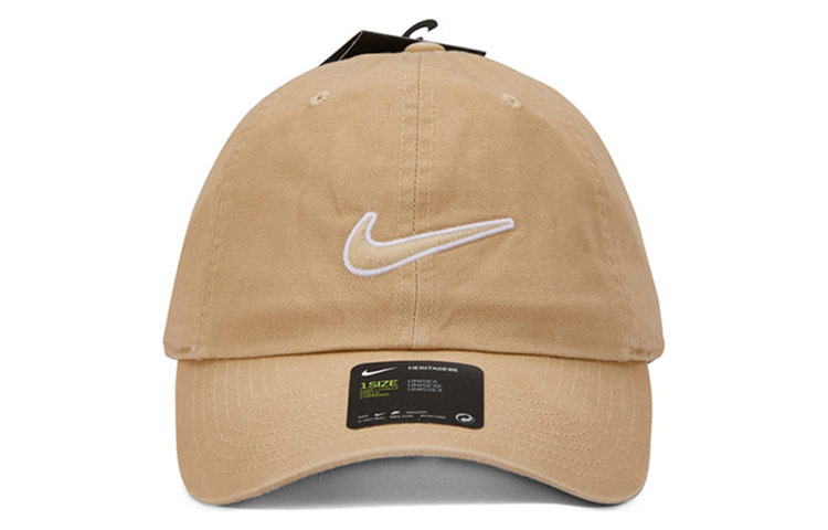 Nike Embroidered Logo Adjustable Brown Baseball Cap Streetwear Classic. 943091-224