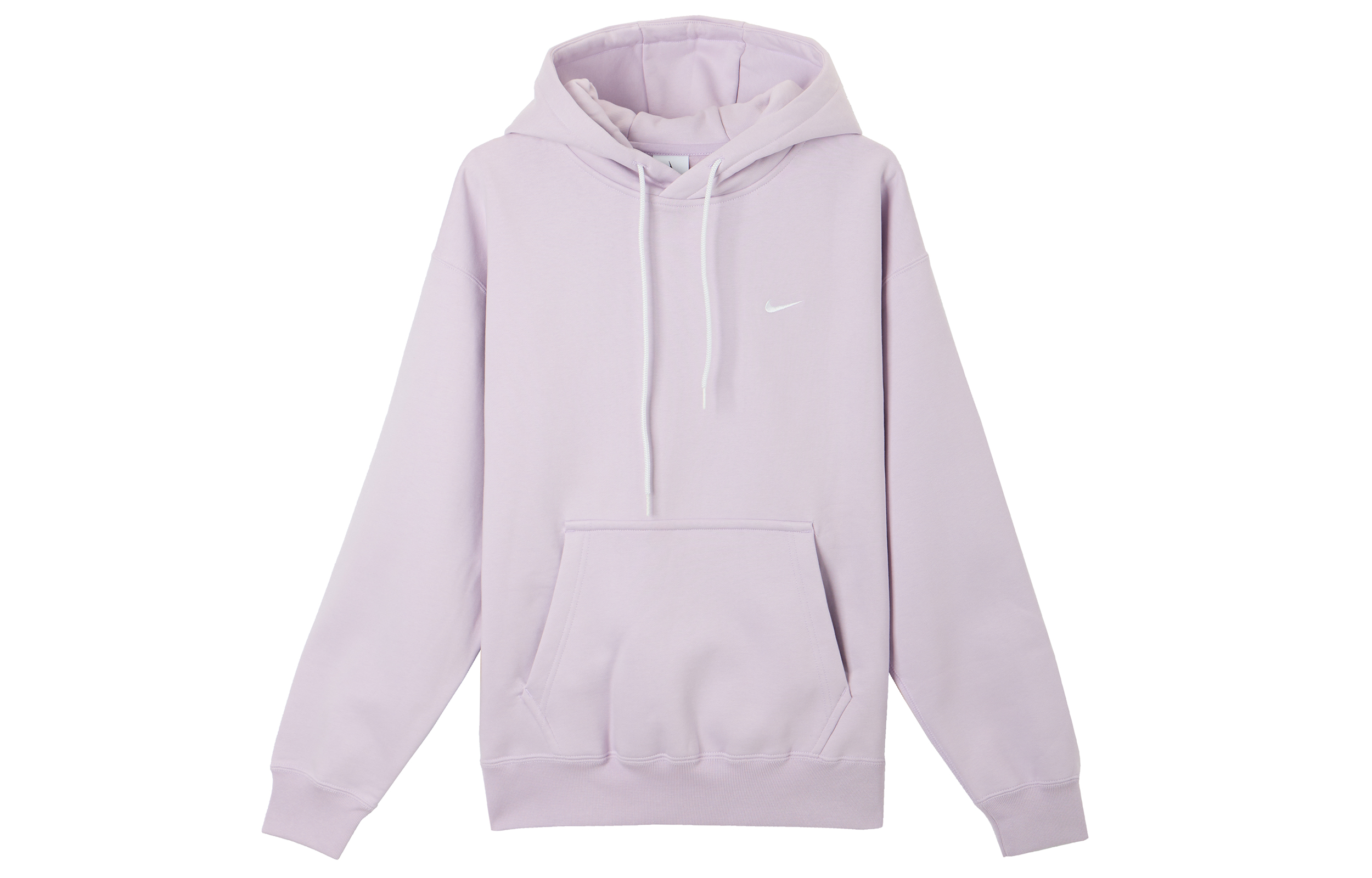 Nike Embroidered Logo Fleece Pullover Winter Sweatshirt Purple DA0316-530