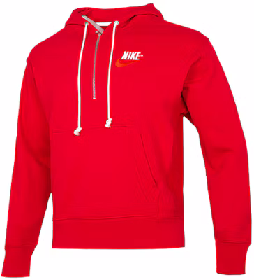 Nike 刺繡標誌半拉鍊連帽衫 紅色 DM5280-657 Buy Nike 刺繡標誌半拉鍊連帽衫 紅色 DM5280-657