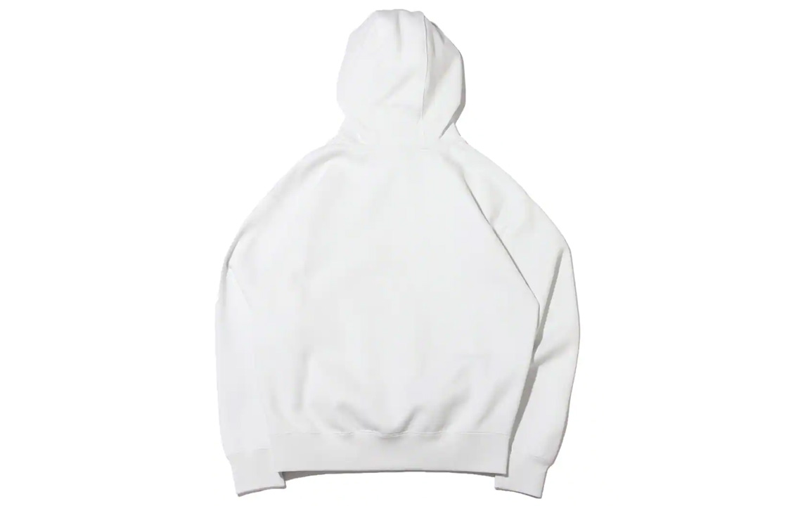 Nike Embroidered Logo White Fleece Pullover Hoodie Winter Casual Wear DA0316-121 圖 3