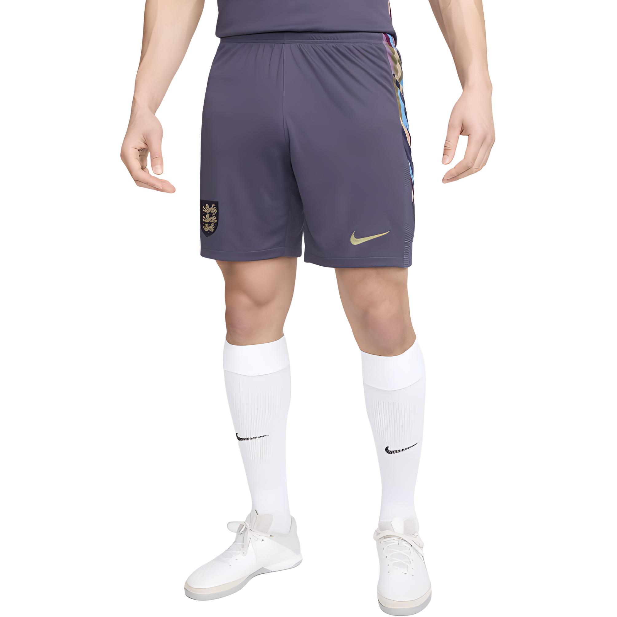 Nike England 2024 Stadium Away Soccer Pants Deep Raisin/Sesame FJ4292-573