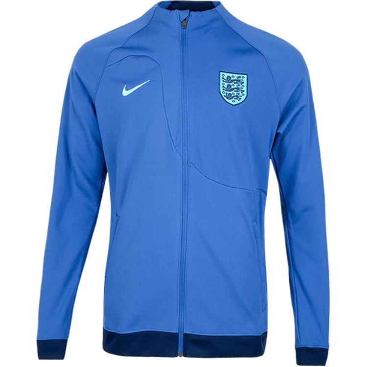 Nike England Academy Pro Slim Fit Training Jacket Blue Football Casual Series DH4744-480