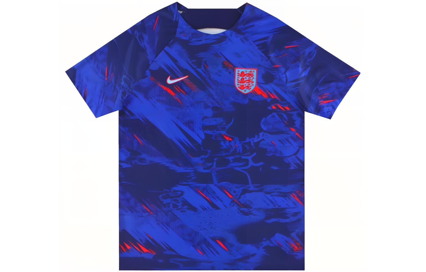 Nike England Qatar World Cup Retro Football Training Logo Tee Navy - . DM9547-492