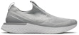 Nike Epic Phantom React Flyknit 'Wolf Grey' Lelaki Kasut Sukan Kelabu BV0417-003