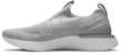 Nike Epic Phantom React Flyknit 'Wolf Grey' Lelaki Kasut Sukan Kelabu BV0417-003