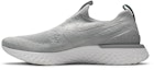 Lookbook Nike Epic Phantom React Flyknit 'Wolf Grey' Lelaki Kasut Sukan Kelabu BV0417-003