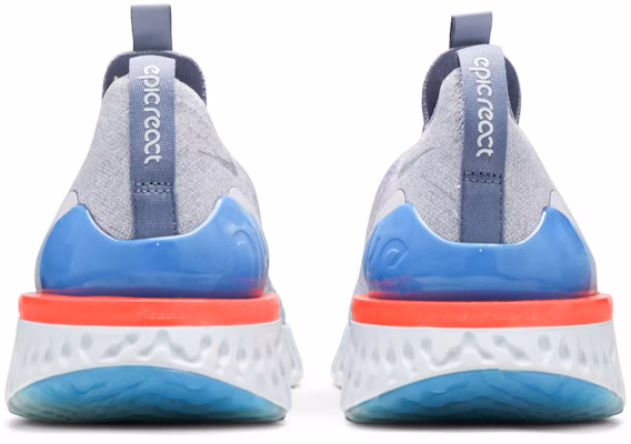 Nike Epic Phantom React Flyknit JDI 'Indigo Fog' CI1291-400 Details for Nike Epic Phantom React Flyknit JDI 'Indigo Fog' CI1291-400