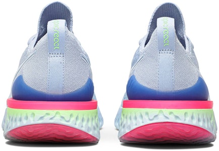 Nike Epic React Flyknit 2 '8-bit' BQ8928-453 Kasut Larian Moden Details for Nike Epic React Flyknit 2 '8-bit' BQ8928-453 Kasut Larian Moden