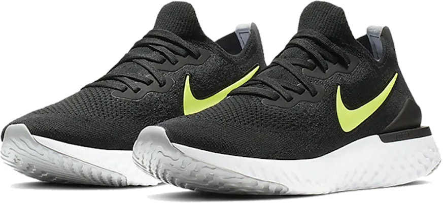 Nike Epic React Flyknit 2 'Hitam Hijau' CI6401-001 Lookbook Nike Epic React Flyknit 2 'Hitam Hijau' CI6401-001