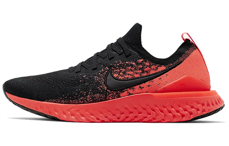 Buy 耐克 Epic React Flyknit 2 黑红配色 BQ8928-008
