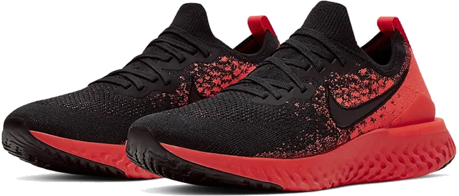 Nike Epic React Flyknit 2 'Hitam Infrared' BQ8928-008 Lookbook Nike Epic React Flyknit 2 'Hitam Infrared' BQ8928-008