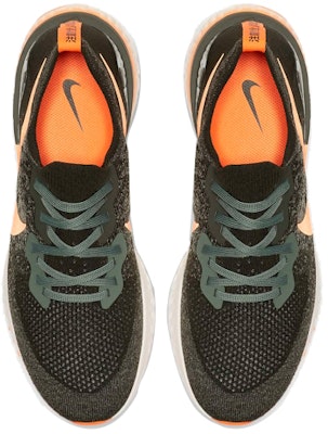 Nike Epic React Flyknit 2 飛線編織 運動 低筒 跑步鞋 男款 黑白橙 Shop Nike Epic React Flyknit 2 飛線編織 運動 低筒 跑步鞋 男款 黑白橙