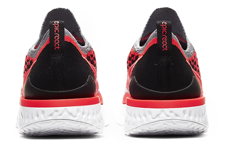 Shop Nike Epic React Flyknit 2 'Gris Frío Carmesí' BQ8928-014