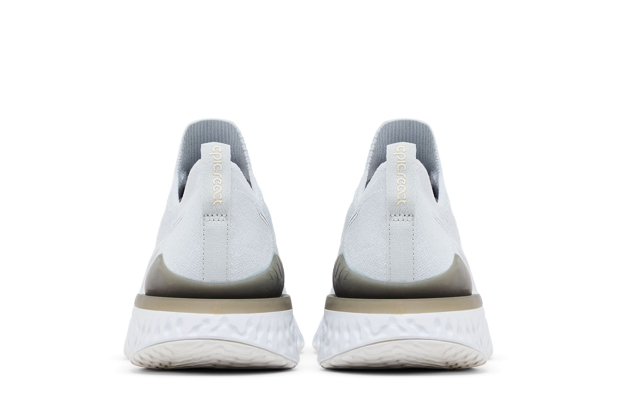 Details for Nike Epic React Flyknit 2 'Pure Platinum' Sepatu Olahraga Pria BQ8928-004