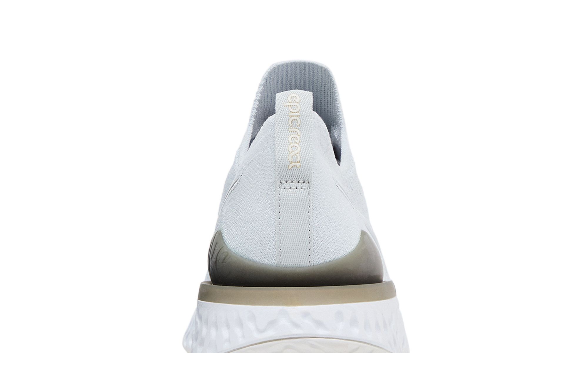 Sizing Nike Epic React Flyknit 2 'Pure Platinum' Sepatu Olahraga Pria BQ8928-004