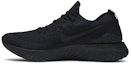 Lookbook (W) Nike Epic React Flyknit 2 'Triple Black' Kasut Lelaki Hitam Legasi BQ8927-011