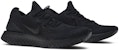(W) Nike Epic React Flyknit 2 'Triple Black' Kasut Lelaki Hitam Legasi BQ8927-011