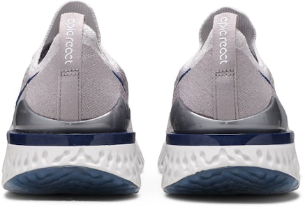 Nike Epic React Flyknit 2 'Abu-abu Luas Biru Pesisir' BQ8928-015 Details for Nike Epic React Flyknit 2 'Abu-abu Luas Biru Pesisir' BQ8928-015