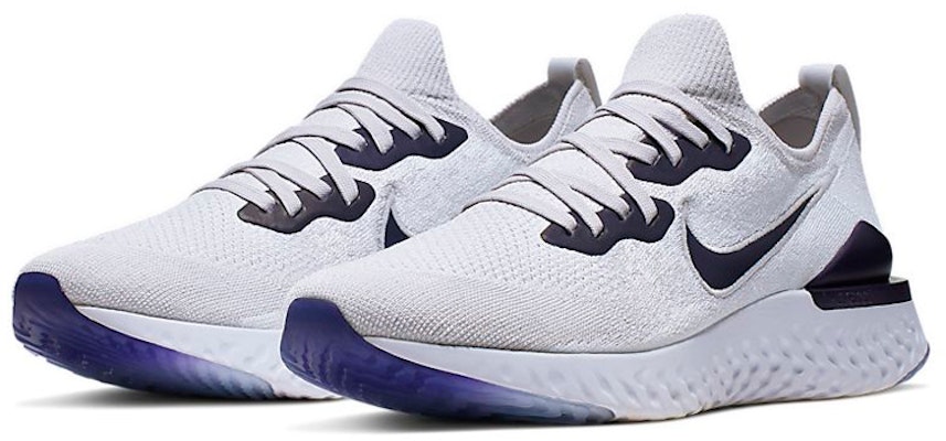 耐克 Epic React Flyknit 2 '浅灰紫罗兰' CK0836-001 Lookbook 耐克 Epic React Flyknit 2 '浅灰紫罗兰' CK0836-001