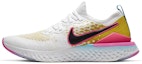 Buy Nike Epic React Flyknit 2 'Putih Hitam Merah Jambu' CI7583-100