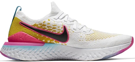 ナイキ エピック リアクト フライニット 2 白黒ピンク CI7583-100 Order ナイキ エピック リアクト フライニット 2 白黒ピンク CI7583-100