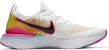 Nike Epic React Flyknit 2 'Putih Hitam Merah Jambu' CI7583-100