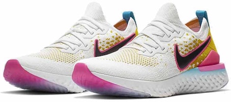 ナイキ エピック リアクト フライニット 2 白黒ピンク CI7583-100 Purchase ナイキ エピック リアクト フライニット 2 白黒ピンク CI7583-100