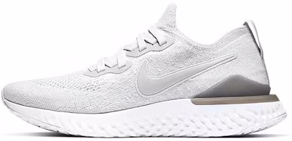 Nike Epic React Flyknit 2 'White Grey' BQ8928-004-YC Nike Epic React Flyknit 2 'White Grey' BQ8928-004-YC