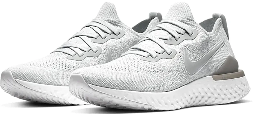 耐克Epic React Flyknit 2“白灰” BQ8928-004-YC Lookbook 耐克Epic React Flyknit 2“白灰” BQ8928-004-YC
