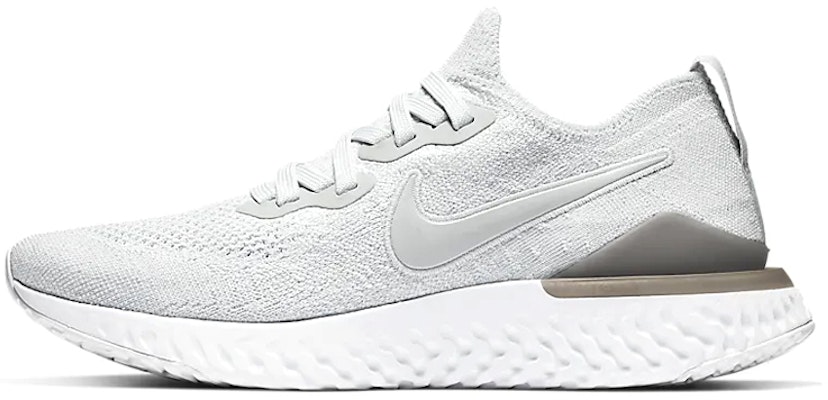 耐吉 Epic React Flyknit 2 白灰 Buy 耐吉 Epic React Flyknit 2 白灰