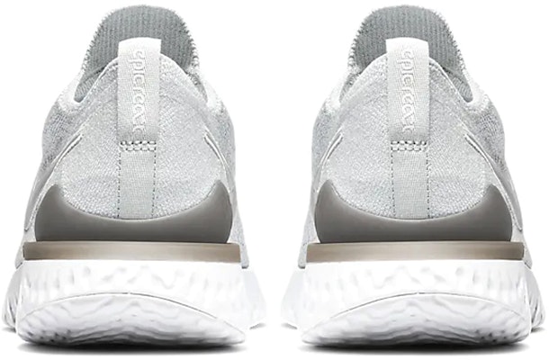 耐吉 Epic React Flyknit 2 白灰 Shop 耐吉 Epic React Flyknit 2 白灰