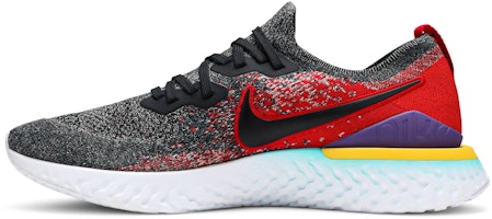 나이키 에픽 리액트 플라이니트 2 블랙 하이퍼 제이드 유니버시티 레드 BQ8928-007 Lookbook 나이키 에픽 리액트 플라이니트 2 블랙 하이퍼 제이드 유니버시티 레드 BQ8928-007