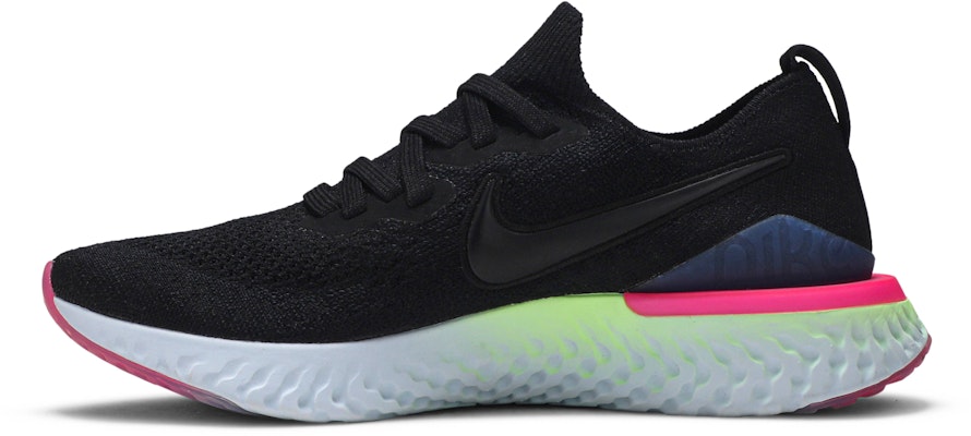 Nike Epic React Flyknit 2 Negro Zafiro Rosa Hipérbole BQ8928-003 Lookbook Nike Epic React Flyknit 2 Negro Zafiro Rosa Hipérbole BQ8928-003