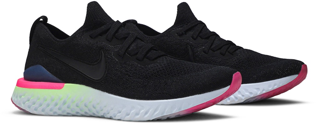 Nike Epic React Flyknit 2 Negro Zafiro Rosa Hipérbole BQ8928-003 Cheap Nike Epic React Flyknit 2 Negro Zafiro Rosa Hipérbole BQ8928-003