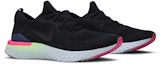 Cheap Kasut Nike Epic React Flyknit 2 Hitam Sapphire Merah Jambu BQ8928-003