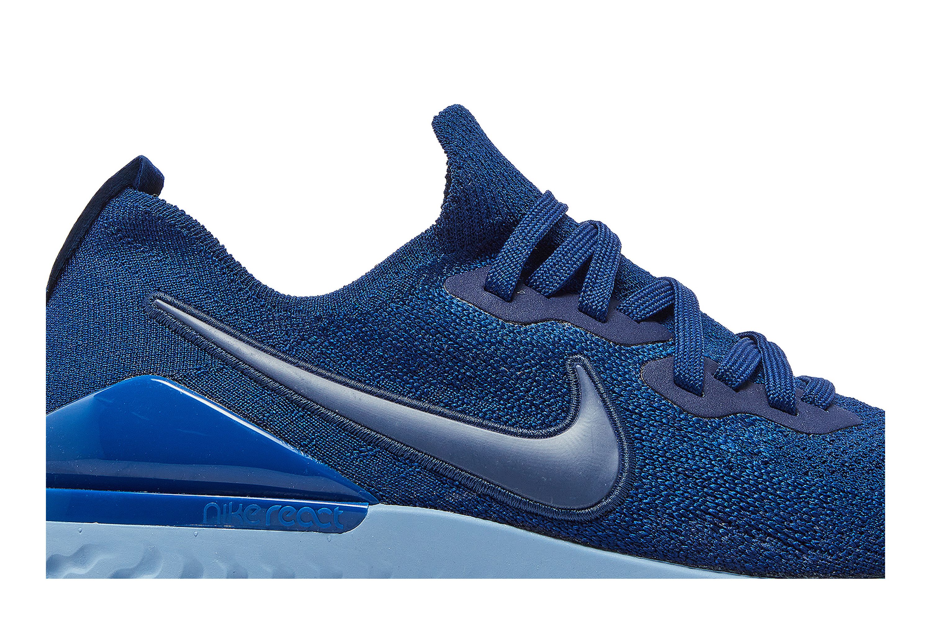 Lookbook Nike Epic React Flyknit 2 Bleu Void BQ8928-400
