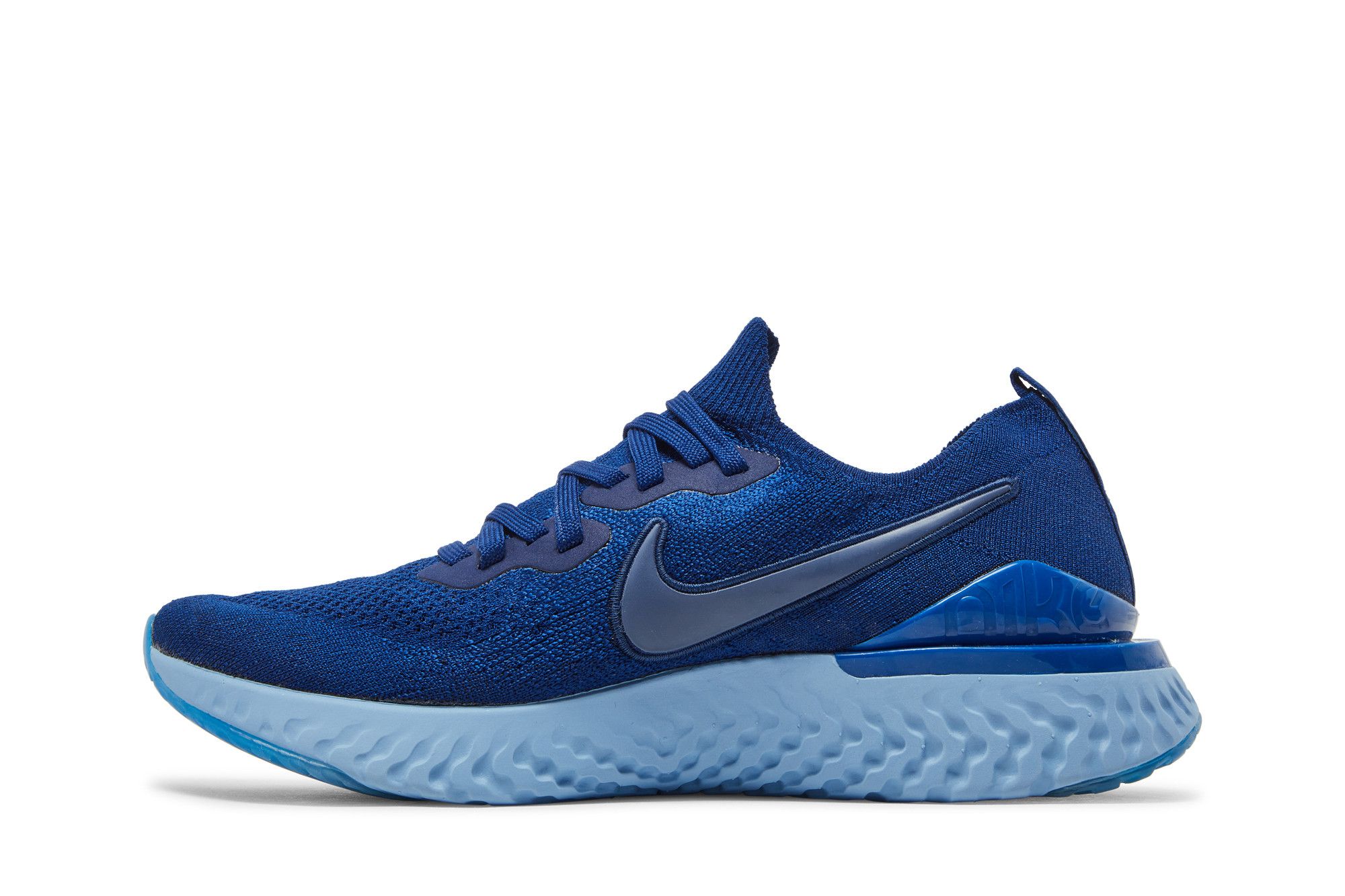 Shop Nike Epic React Flyknit 2 Bleu Void BQ8928-400