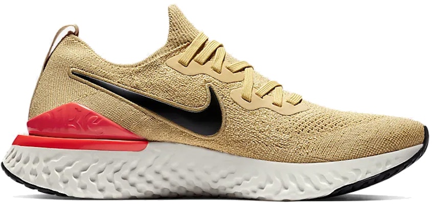 耐克Epic React Flyknit 2 俱乐部金黑红轨迹 BQ8928-700 Order 耐克Epic React Flyknit 2 俱乐部金黑红轨迹 BQ8928-700