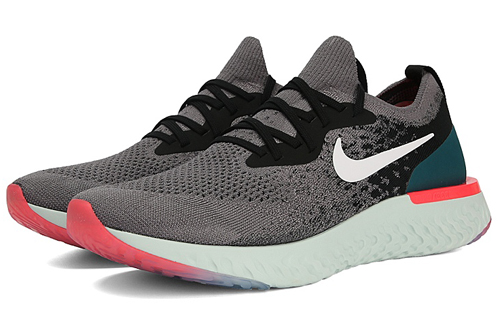 Lookbook Nike Epic React Flyknit 'Gunsmoke Teal' Sepatu Pria Terbaru 2023 AQ0067-010