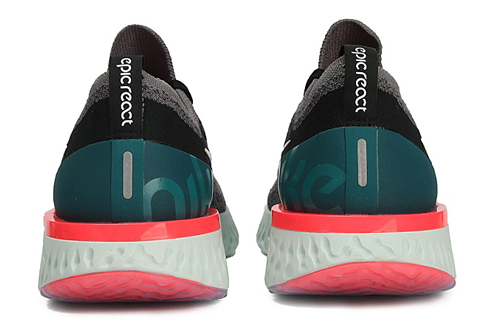 Shop Nike Epic React Flyknit 'Gunsmoke Teal' Sepatu Pria Terbaru 2023 AQ0067-010