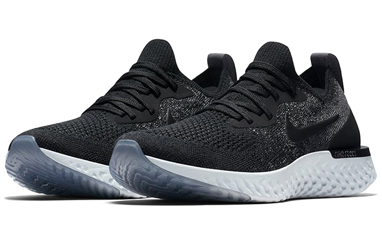 Order Nike Epic React Flyknit Hitam Abu Gelap AQ0067-001