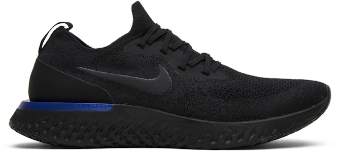 耐克Epic React Flyknit黑色竞速蓝 AQ0067-004 Buy 耐克Epic React Flyknit黑色竞速蓝 AQ0067-004