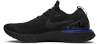 Lookbook Nike Epic React Flyknit Hitam Biru Lumba AQ0067-004