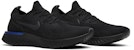 Nike Epic React Flyknit Hitam Biru Lumba AQ0067-004
